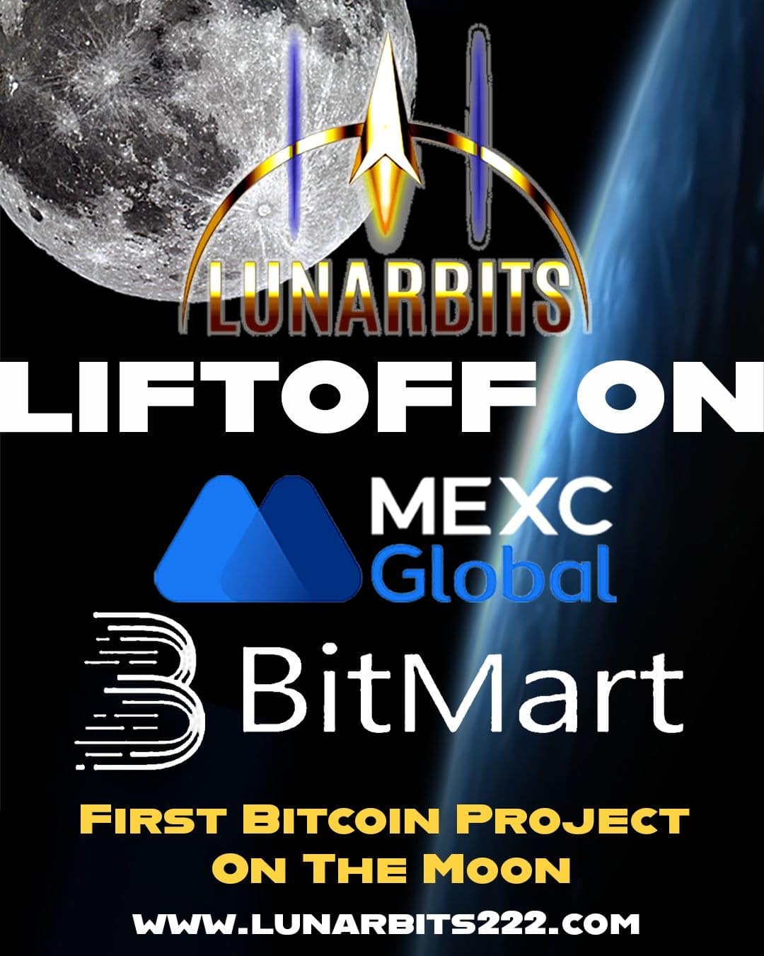 Lunarbits | Bitcoin to the Moon | Digital Assets on the Moon